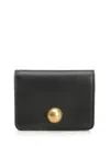 Ami Alexandre Mattiussi -sl713 Cuir Liss Wallets Black