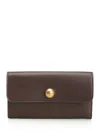 Ami Alexandre Mattiussi -sl714 Cuir Liss Wallets Brown In Brown