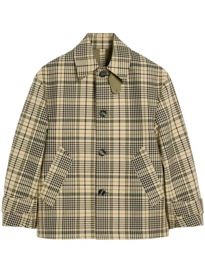 AMI ALEXANDRE MATTIUSSI CHECKERED JACKET