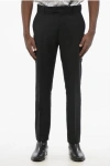 Ami Alexandre Mattiussi 4-pocketed Mohair Blend Pants With Belt Loops