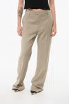 Ami Alexandre Mattiussi 4-pocketed Virgin Wool Blend Straight Fit Pants