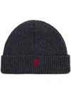 Ami Alexandre Mattiussi Adc Beanie In Gray