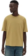 Ami Alexandre Mattiussi Adc Boxy Fit Tonal Logo Tee Havana/202 In Havana/202