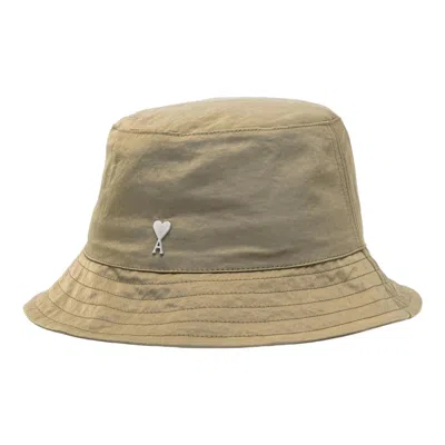 Ami Alexandre Mattiussi Adc Bucket Hat In Brown