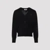 Ami Alexandre Mattiussi Ami Paris Men Ami De Coeur Cardigan In Black