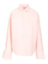 Ami Alexandre Mattiussi Adc-chemise Boxy Shirts Rose In Pink