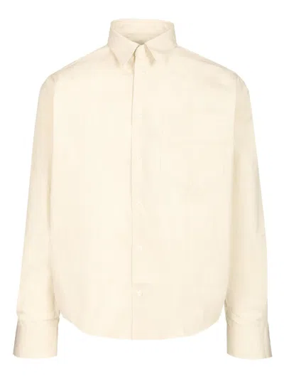 Ami Alexandre Mattiussi Adc-chemise Boxy Shirts White In Neutral