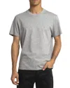 Ami Alexandre Mattiussi Ami De Caur T-shirt In Heather_grey