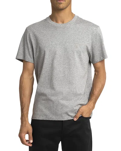 Ami Alexandre Mattiussi Ami De Caur T-shirt In Heather_grey