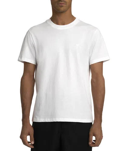 Ami Alexandre Mattiussi Adc Cotton Crewneck Tee In White