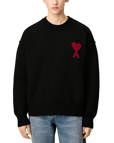 AMI ALEXANDRE MATTIUSSI ADC CREWNECK SWEATER