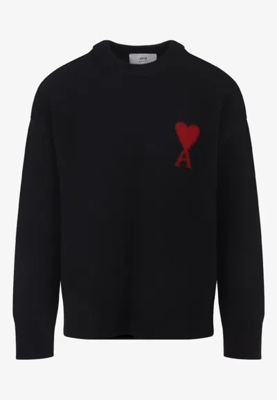 AMI ALEXANDRE MATTIUSSI ADC CREWNECK SWEATER
