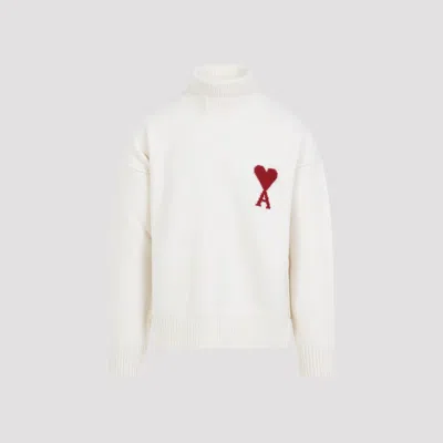 AMI ALEXANDRE MATTIUSSI ADC FUNNEL NECK SWEATER