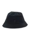 Ami Alexandre Mattiussi Ami Paris Men Ami De Coeur Bucket Hat In Black