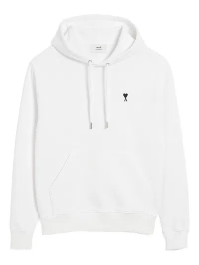 Ami Alexandre Mattiussi Adc Hoodie In White