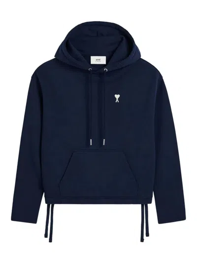 Ami Alexandre Mattiussi Ami Paris Women Ami De Coeur Sweatshirt In Blue