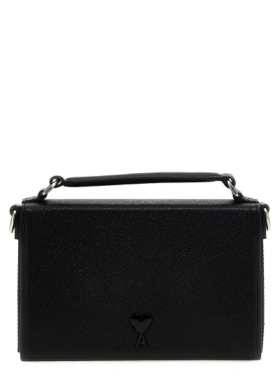 Ami Alexandre Mattiussi Adc Lunch Box Handbag In Black