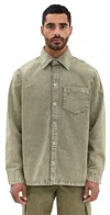 Ami Alexandre Mattiussi Adc Overshirt Laurel In Laurel