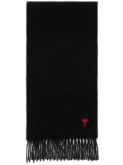 Ami Alexandre Mattiussi Adc Scarf In Black