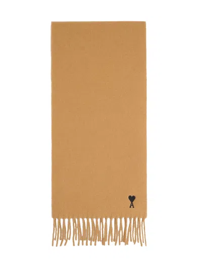 Ami Alexandre Mattiussi Adc Scarf In Orange