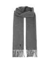 Ami Alexandre Mattiussi Ami De Coeur Scarf Scarves And Foulards Grey