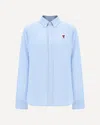 Ami Alexandre Mattiussi Ami Paris Shirts In Blue