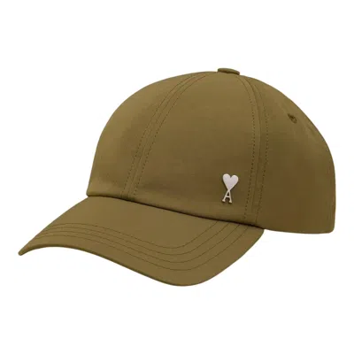 Ami Alexandre Mattiussi Adc Studs Cap In Brown