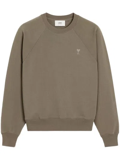 Ami Alexandre Mattiussi Adc Sweatshirt In Green