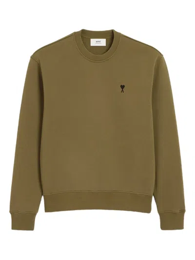 Ami Alexandre Mattiussi Adc Sweatshirt In Green