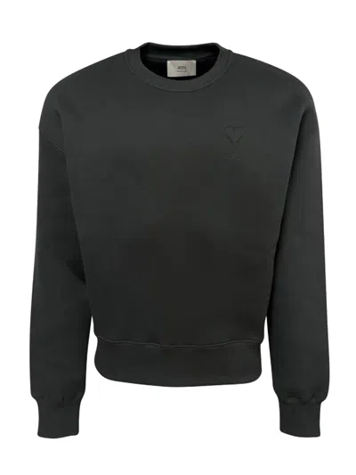 Ami Alexandre Mattiussi Adc Sweatshirt In Gray