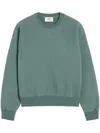 Ami Alexandre Mattiussi Adc Sweatshirt In Green