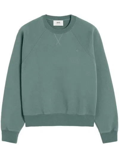 Ami Alexandre Mattiussi Adc Sweatshirt In Green