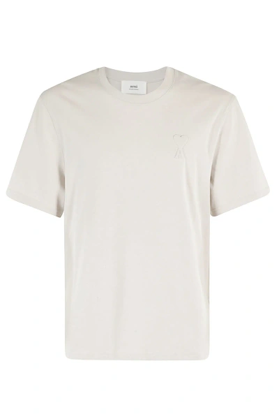 Ami Alexandre Mattiussi Adc Tshirt In Chalk