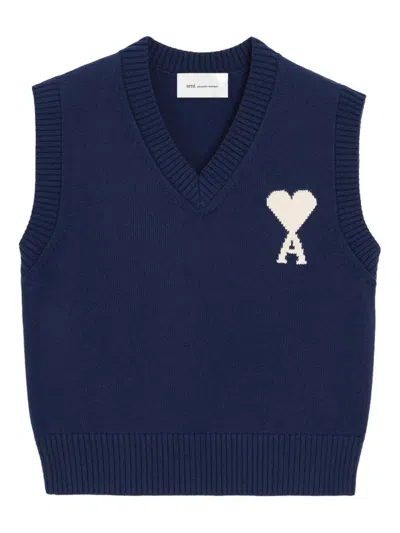 Ami Alexandre Mattiussi Adc Vest In Blue