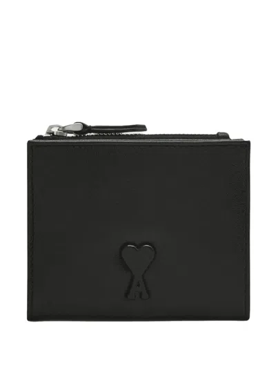 Ami Alexandre Mattiussi Adc Wallet In Black