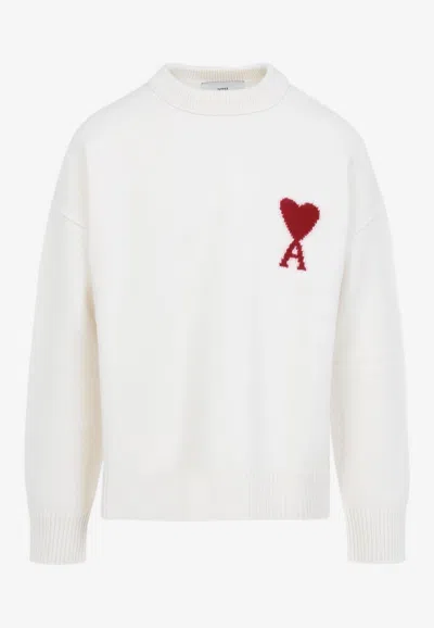 AMI ALEXANDRE MATTIUSSI ADC WOOL SWEATER