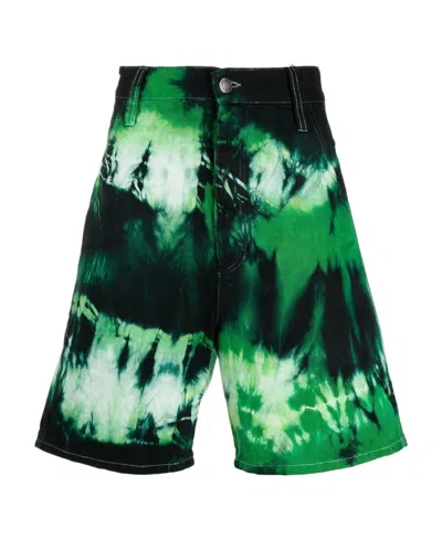 Ami Alexandre Mattiussi Alex Fit Short Pants In Green