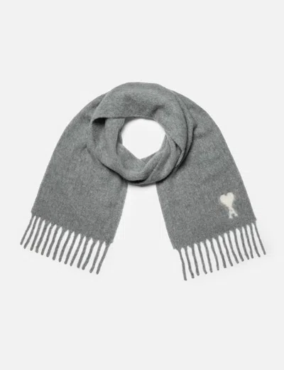 Ami Alexandre Mattiussi Alpaca Ami De Coeur Scarf