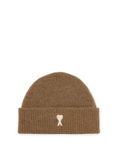 Ami Alexandre Mattiussi Alpaca Blend Beanie Hat