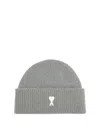Ami Alexandre Mattiussi Heart Friend Knitted Beanie With Folded Brim