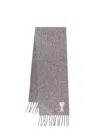 Ami Alexandre Mattiussi Ami Paris Men Alpaca Blend Scarf