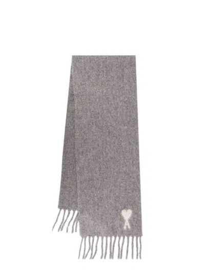 AMI ALEXANDRE MATTIUSSI ALPACA BLEND SCARF