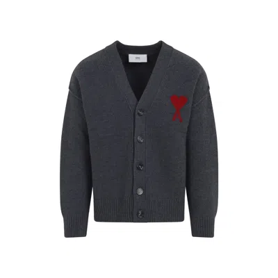 AMI ALEXANDRE MATTIUSSI AMI ADC CARDIGAN MEN
