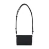 Ami Alexandre Mattiussi Ami Adc Crossbody - Leather - Black In Black