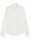 Ami Alexandre Mattiussi Ami Ami De Coeur Cotton Shirt In White