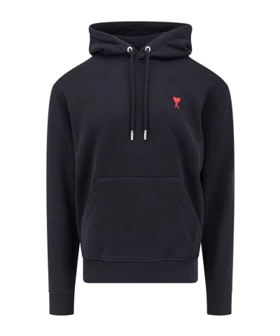 AMI ALEXANDRE MATTIUSSI AMI AMI DE COEUR DRAWSTRING HOODIE