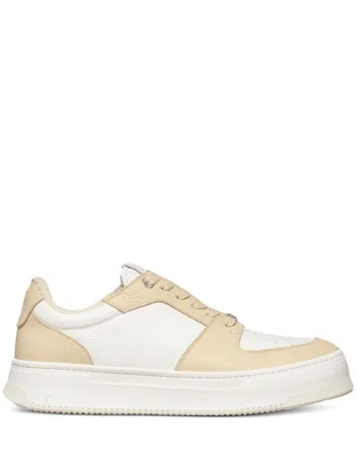 Ami Alexandre Mattiussi Ami Arcade Sneakers In White/sand