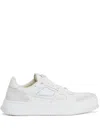 Ami Alexandre Mattiussi Lace-up Low-top Sneakers In White