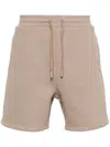 Ami Alexandre Mattiussi Ami Beige Casual Shorts In Neutral