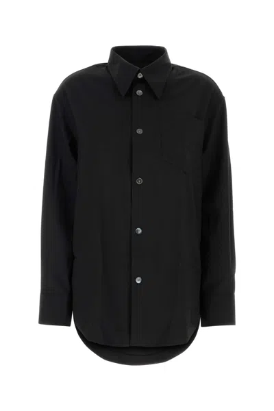 Ami Alexandre Mattiussi Ami Black Wool Oversize Shirt